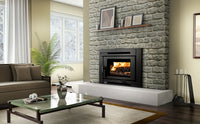 Osburn Matrix Wood Fireplace Insert — OB02028 — manufacturer photograph; optional installation finishes may be shown