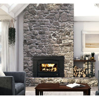 Osburn Matrix 2700 Wood Fireplace Insert — OB02700 — manufacturer product photograph; installation finishes and separately sold components may be shown