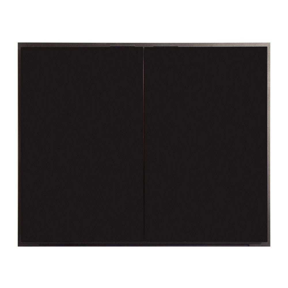 Odyssey - Masonry & Prefab Midnight Black Fireplace Glass Doors - ExceptionalFire