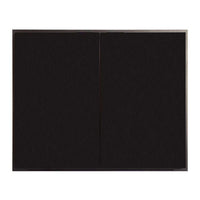 Odyssey - Masonry & Prefab Midnight Black Fireplace Glass Doors - ExceptionalFire