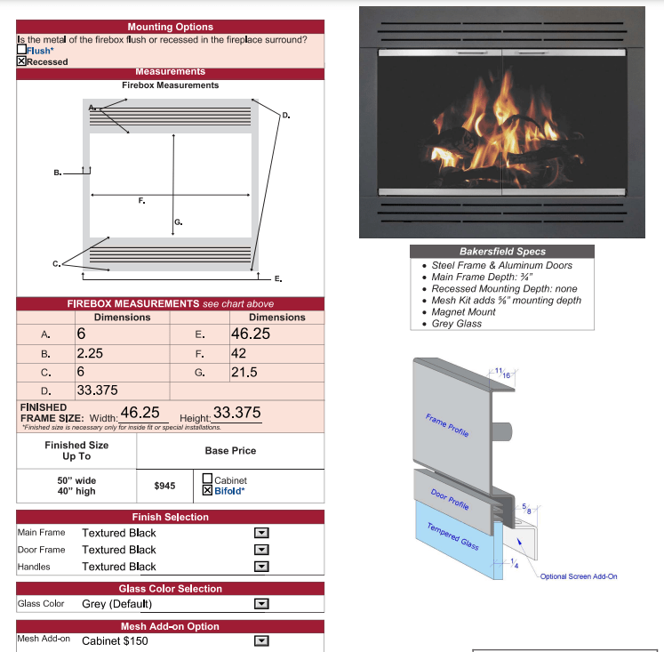 Order #4922 - Custom Bakersfield Reface - ExceptionalFire