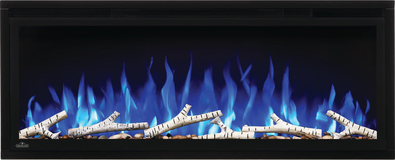 Napoleon Birch Log Kit with rocks for Entice 36 and 42 inch electric fireplace model NEF-BLRAK42