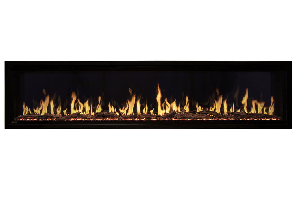 Modern Flames Orion Slim 100-Inch Three-Sided Built-In Electric Fireplace - Model OR100-SLIM