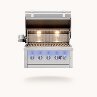 Ovation  - 36" Hybrid Grill — open view