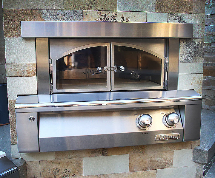 Alfresco Pizza Oven Plus 30-Inch Built-In Gas Pizza Oven