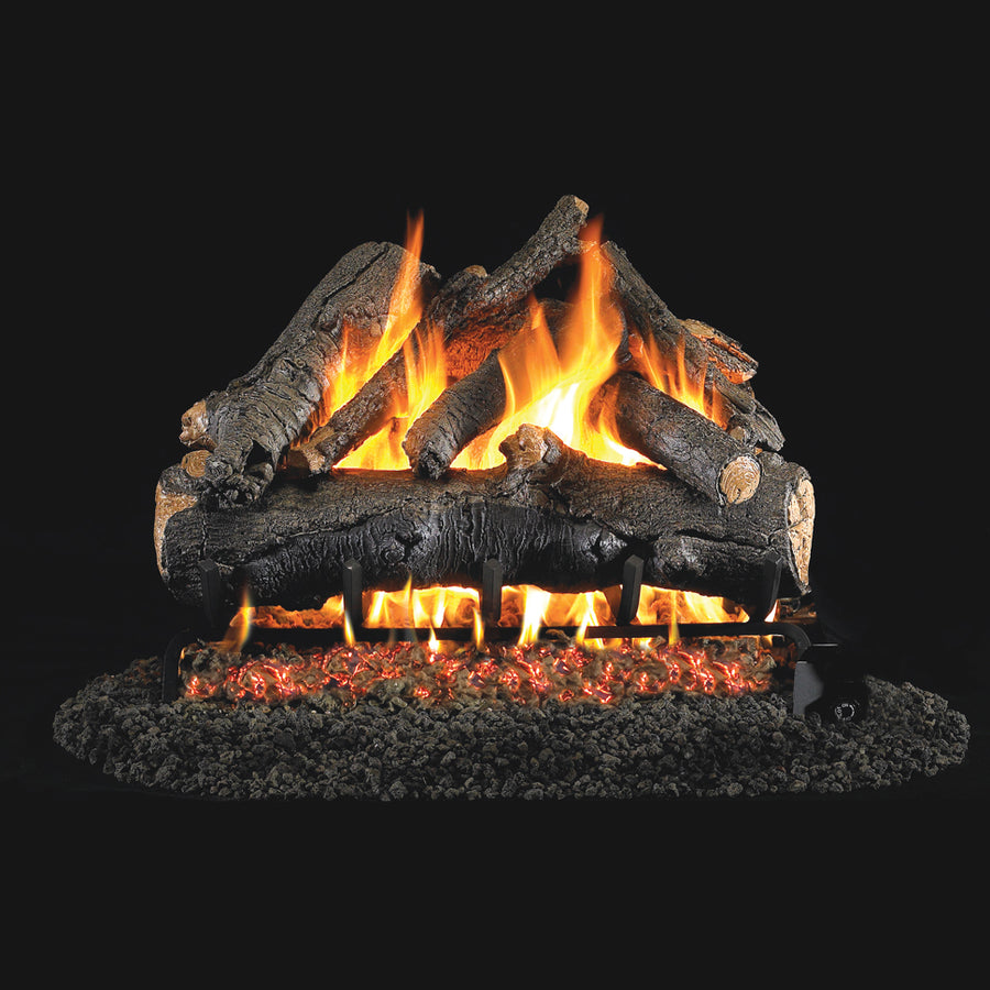 American Oak Outdoor Vented Gas Log Set
