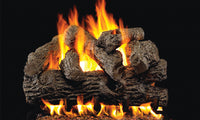 30" Royal English Oak Vented Gas Log Set | Real Fyre