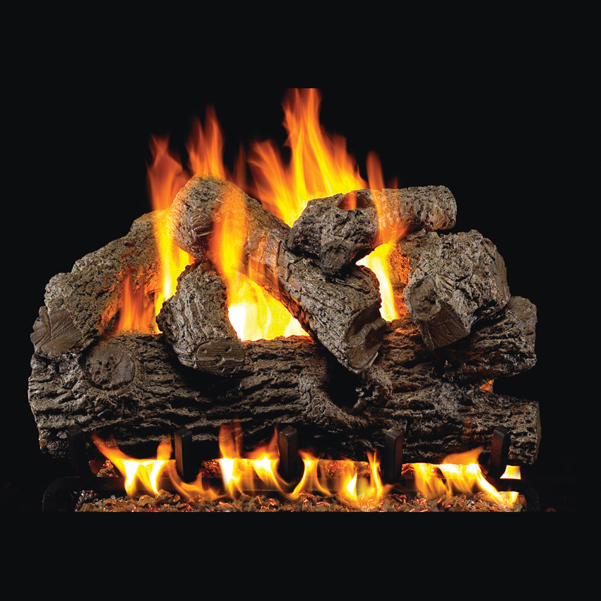 Royal English Oak Vented Gas Log Set