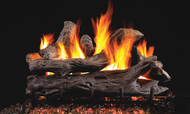 36" Coastal Driftwood Vented Gas Log Set | Real Fyre