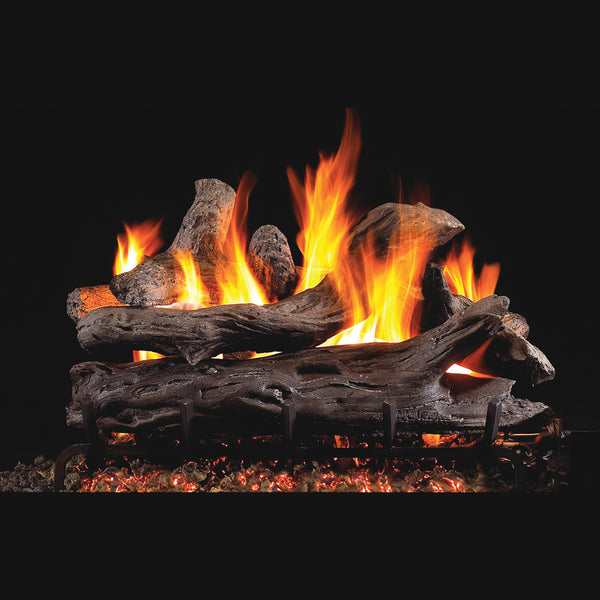30" Coastal Driftwood Outdoor Vented Gas Log Set | Real Fyre