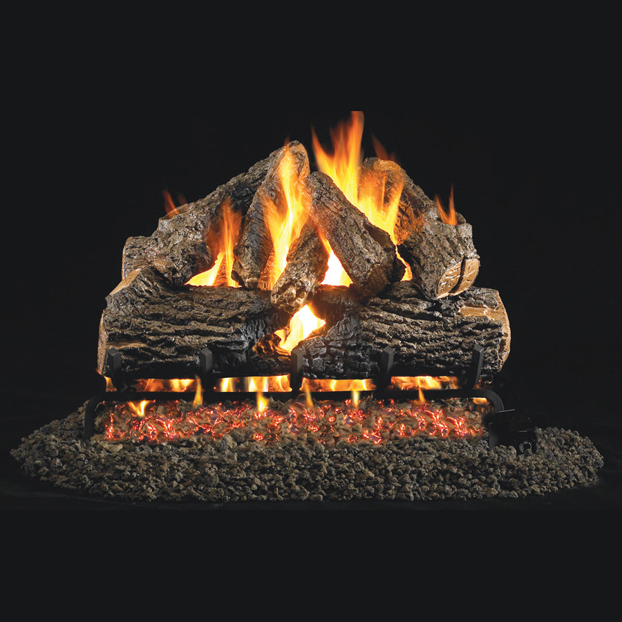 16" Charred Oak Vented Gas Log Set