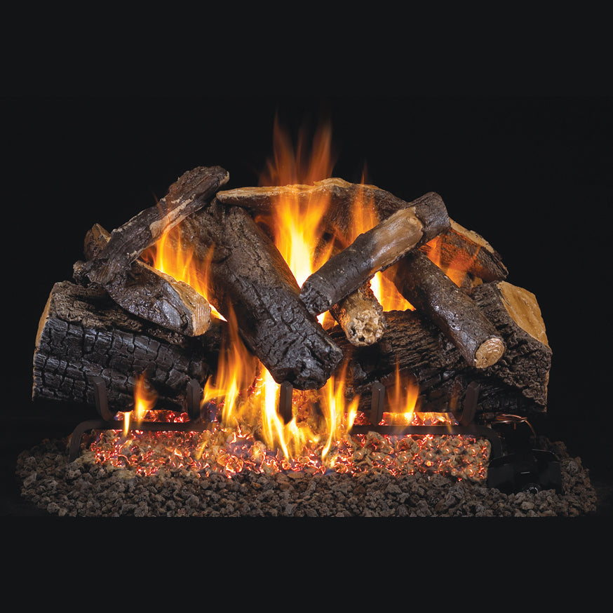 Charred Majestic Oak Vented Gas Log Set