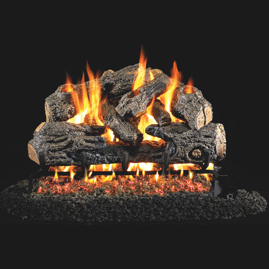Charred Northern Outdoor Vented Gas Log Set