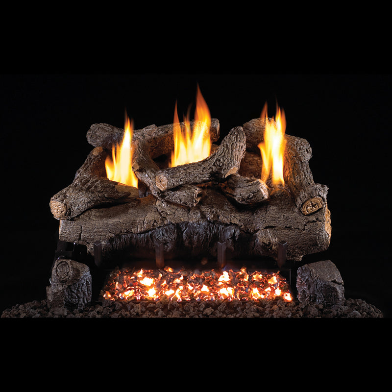 18" Evening Fyre Ventless Gas Log Set | Real Fyre