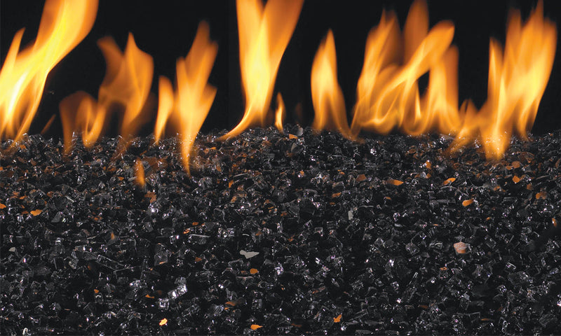 Real Fyre Black glass — GL-10-B color reference