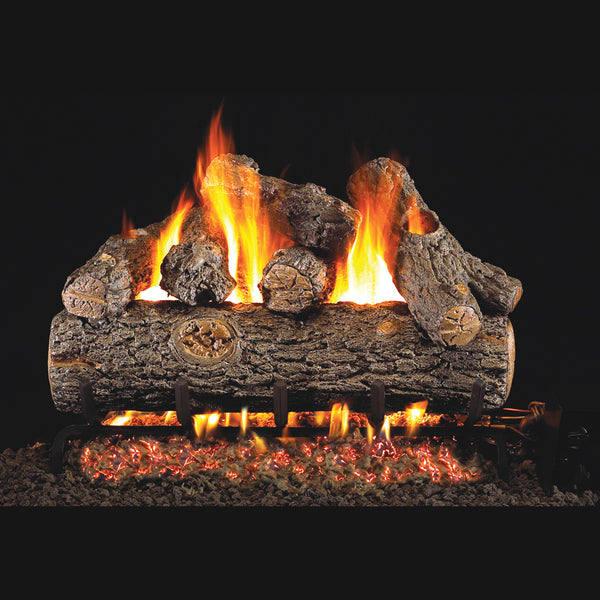 30" Golden Oak Outdoor Vented Gas Log Set | Real Fyre