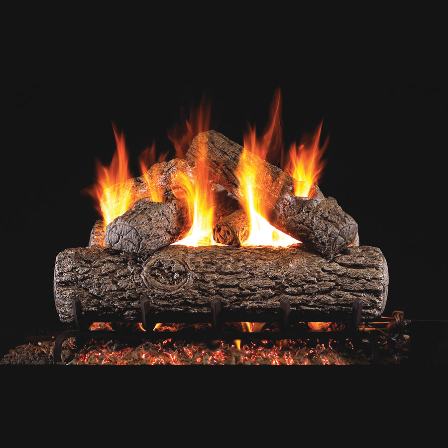 Golden Oak Vented Gas Log Set