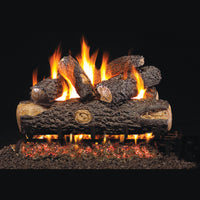 24" Woodland Oak Outdoor Vented Gas Log Set | Real Fyre