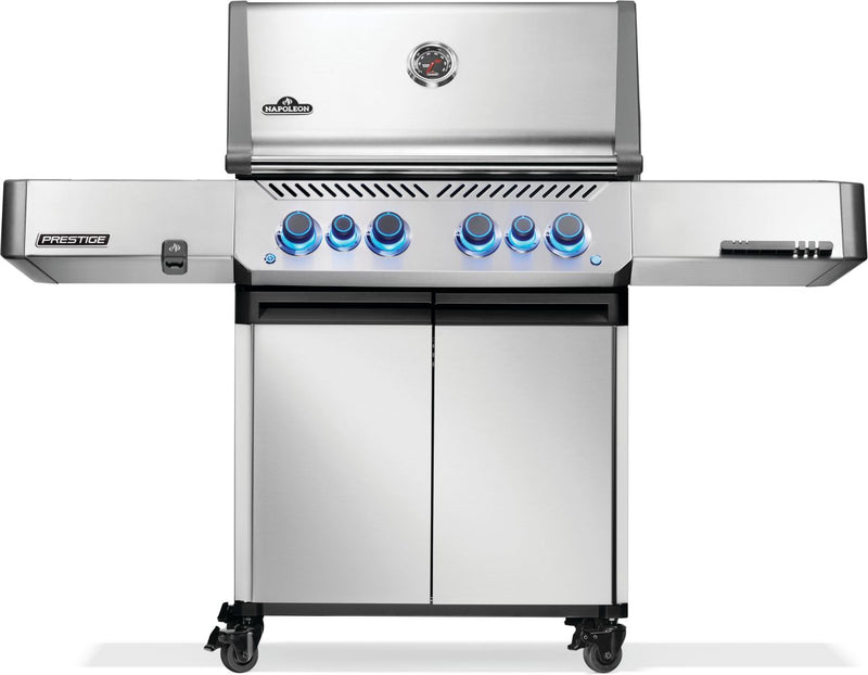 Napoleon Prestige 500 RSIB Natural Gas Grill — Stainless Steel — Stainless Steel