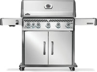 Napoleon Rogue PRO 625 SIB Gas Grill with Infrared Side Burner — Stainless Steel