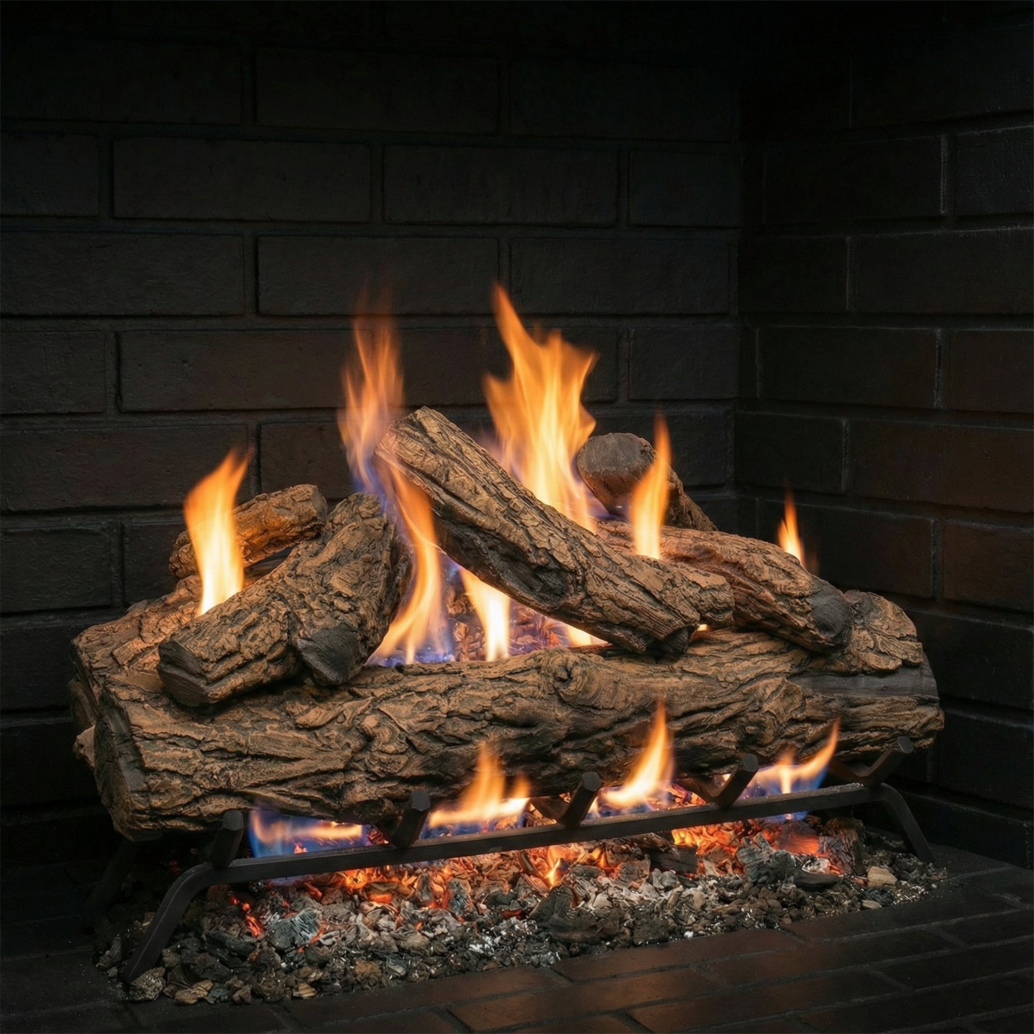 36" Country Oak Gas Log Set | Formation Creation