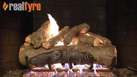 Real Fyre video: American Oak. Size and configuration may vary.