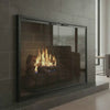 Stiletto Masonry & Prefab Fireplace Glass Doors | Custom Mad — fire animation (loop)