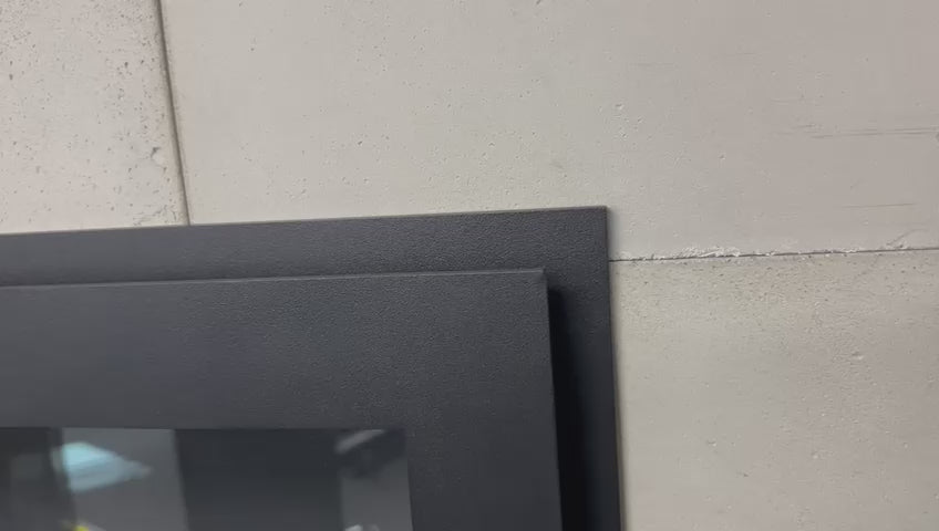Slim Moderne - Masonry & Prefab Fireplace Glass Doors
