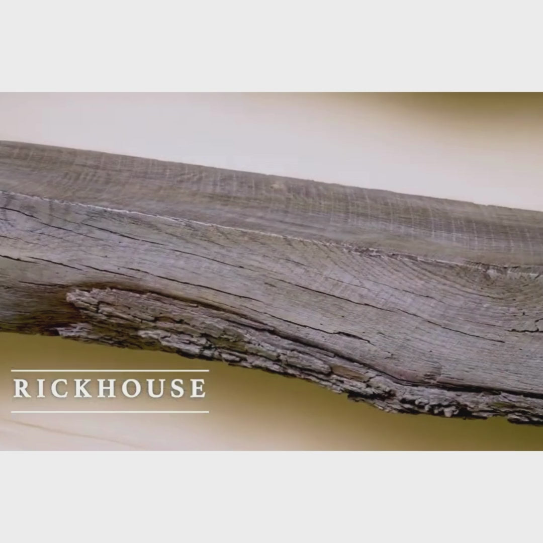 Rickhouse Non-Combustible Concrete Mantel Shelf Maduro Finish