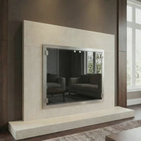 All Glass Steel — clean fire inside firebox