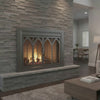 Colt Gun Metal Masonry Fireplace Door | Standard — fire animation (loop)