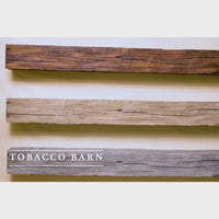 Tobacco Barn Non-Combustible Concrete Mantel Shelf Pale Honey Finish