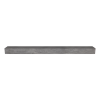 Smokehouse Non-Combustible Concrete Mantel Shelf Eclipse Finish