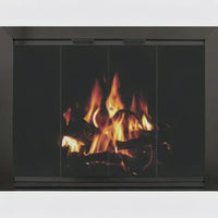 Arden - Masonry Fireplace Door | Custom — fire animation