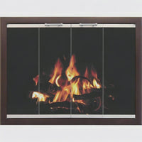 Edgewood - Masonry & Prefab Fireplace Doors | Custom — fire animation