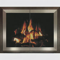 Madison - Masonry and Prefab Fireplace Doors | Custom — fire animation
