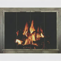 ForgeLine - Masonry & Prefab Fireplace Doors | Custom — fire animation