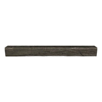 Cabin Pine mantel — Roasted Chestnut — 60 inch 3D preview