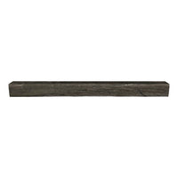 Cabin Pine mantel — Roasted Chestnut — 72 inch 3D preview