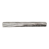 Cabin Pine mantel — Weathered Grey — 60 inch 3D preview