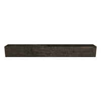 Farmhouse mantel — Roasted Chestnut — 84 inch 3D preview