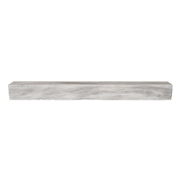 Grist Mill mantel — Weathered Grey — 60 inch 3D preview