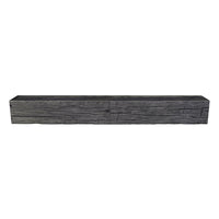 Tobacco Barn mantel — Eclipse — 60 inch 3D preview