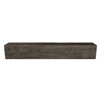 Tobacco Barn mantel — Roasted Chestnut — 48 inch 3D preview