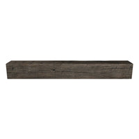 Tobacco Barn mantel — Roasted Chestnut — 60 inch 3D preview