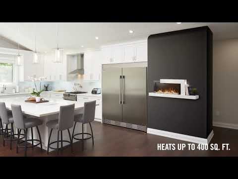 Stylus™ Cara Wall Hanging Electric Fireplace - Model NEFP32-5019W