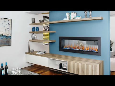 Clearion™ Elite 50 See Through Built-in Electric Fireplace