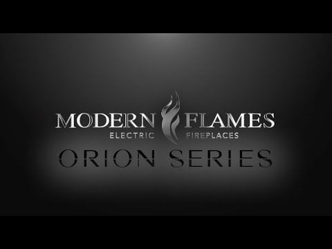 Modern Flames Orion Slim 100-Inch Three-Sided Built-In Electric Fireplace - Model OR100-SLIM