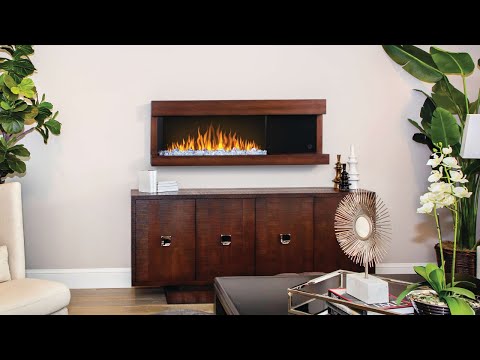Stylus™ Steinfeld Wall Hanging Electric Fireplace - Model NEFP32-5320BW