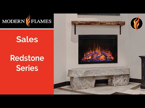 Modern Flames Redstone 36" Built In Electric Firebox Insert - Model RS-3626